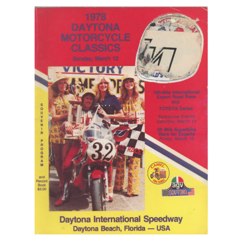 1978 Daytona Motorcycle Classic Race Program! AMA Racing, Road Racing superbikes - Picture 1 of 14