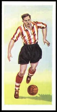 Chix - 'Famous Footballers S1 (1-24)' #8 - Len Shackleton (Sunderland) (1955)