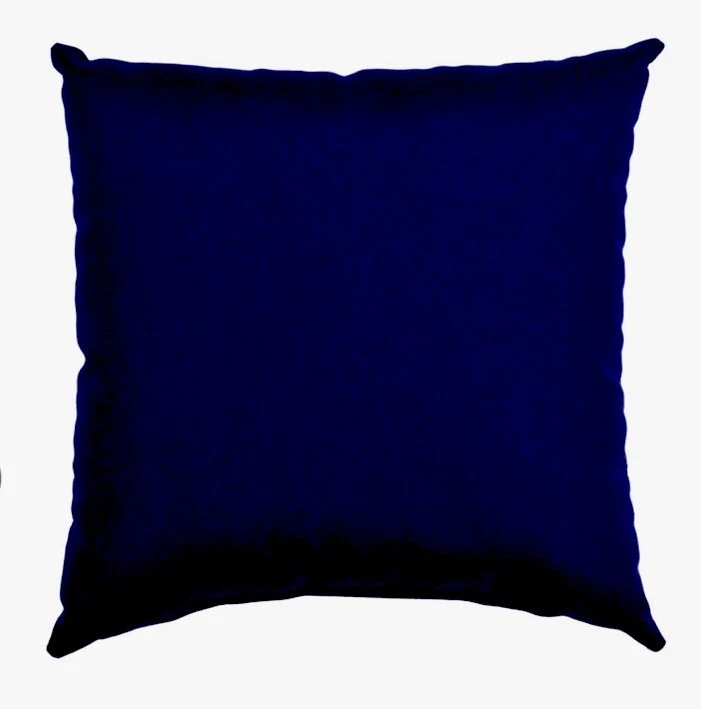 Almohada Velero Náutico Azul y Blanco Exterior con Scotchguard 18 x 18 Nuevo Foto 2 de 2