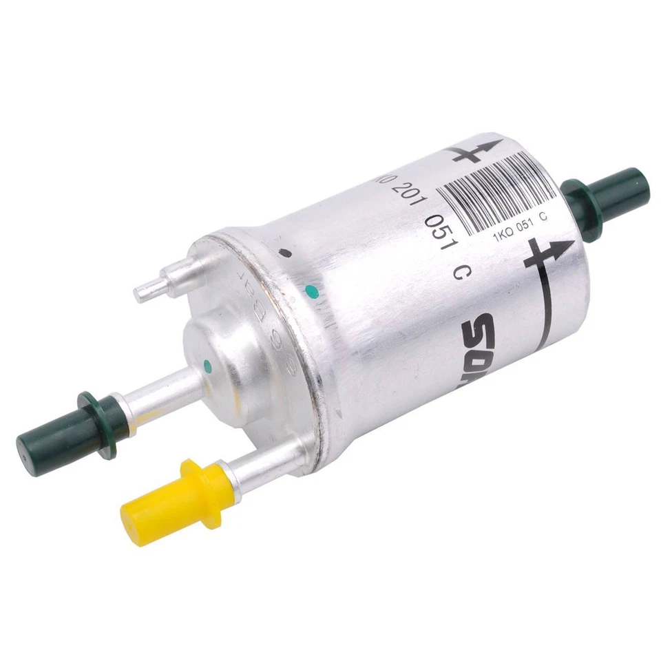 Genuine OEM Fuel Filter 1K0201051K 6.6Bar for VW Beetle Jetta Golf Audi A3 - Image 2 of 4