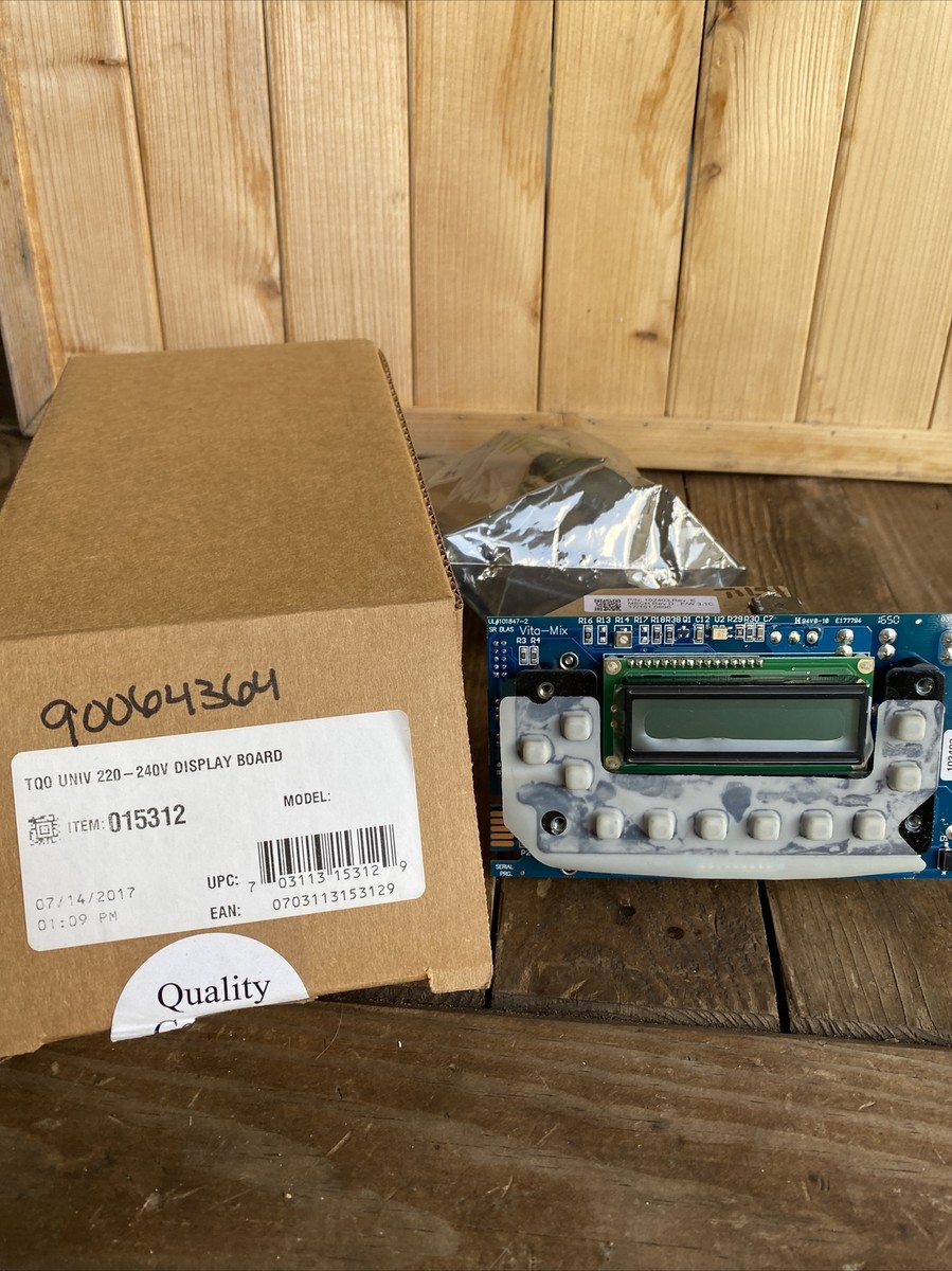Vita-Mix 015312 TQO UNIV 220-240V DISPLAY BOARD
