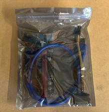 PCI-E 1x to 16x Powered USB 3.0 GPU Riser Extender Adapter Card VER 103S