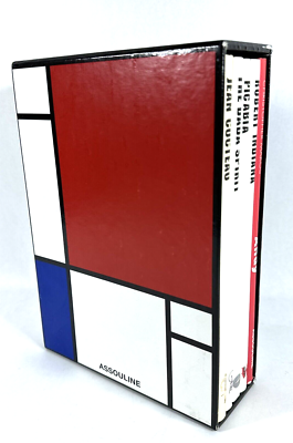 Assouline Mondrian Art Book Box Set with Slip Case Limited Edition