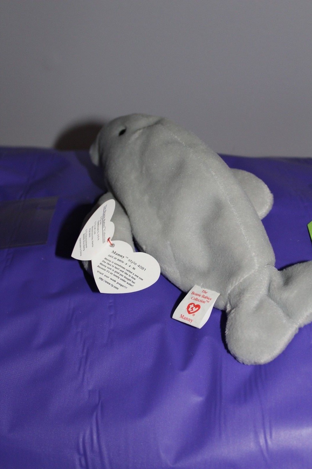 manny the manatee beanie baby