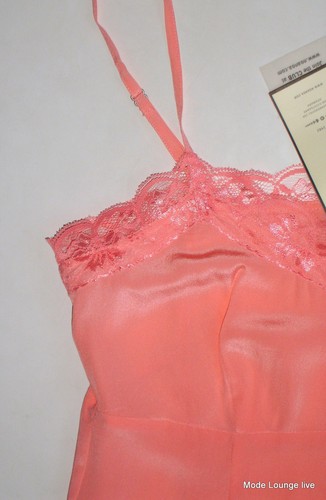 Noa Noa Top Shirt Silk Basic Papaya Salmon Lobster New Orange - Picture 4 of 5