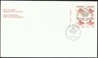 Canada sc#907ii Non-Denominated "A" Definitive, UR CBN Plate Block N°3, FDC