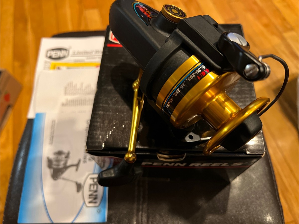 PENN 550 SSG SPINFISHER GRAPHITE SPINNING REEL NEW!!! WITH PENN 550 SSG SPINFISHER GRAPHITE SPINNING REEL NEW!!! WITH