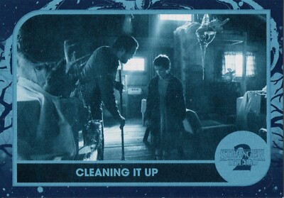 Stranger Things Season 2, ST-28 (Cleaning It) Upside Down Parallel Card #91/99