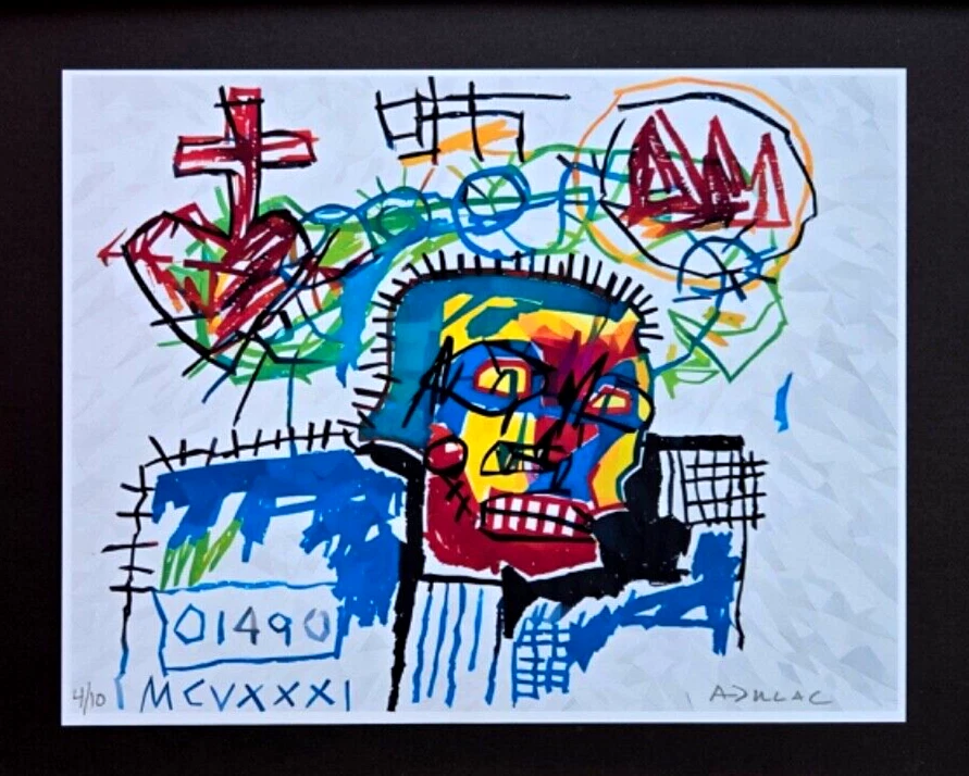 ALEXANDER DULAC CRAZY NEW YORK Impreso Auténtico Firmado a Mano Edición Limitada de 10 Certificado de Autenticidad! Foto 2 de 3