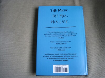 直筆サイン入り！Steve Aoki - BLUE the color of n 1512193024.jpg?1647656439
