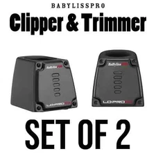 BaByliss LO-PRO Black Dock Stand Base Set for LO PRO Clippers & Trimmers - NEW