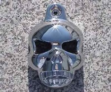 Harley Davidson Softail Dyna Electra Glide Road King CHROME SKULL HORN COVER