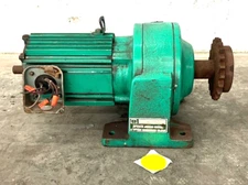 SM-CYCLO CNHM2512543 GEAR MOTOR RATIO 43 OUTPUT RPM 40 OAL 19-1/2"