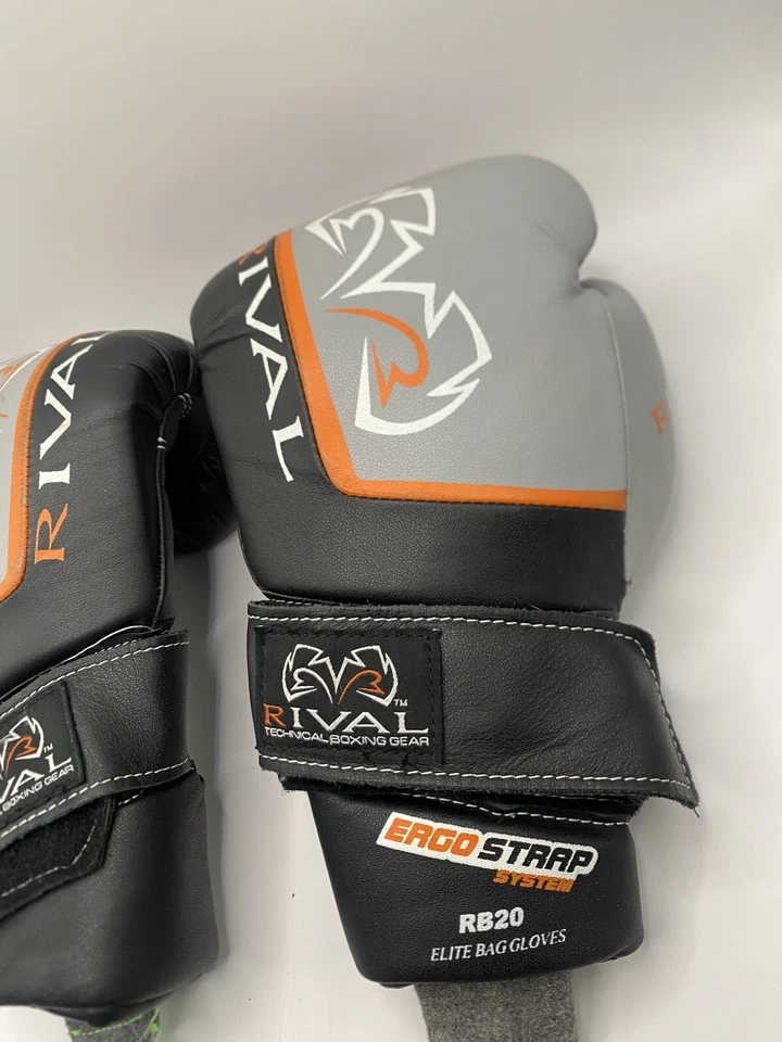 Rival RB20 Elite Bolsa Guantes Ergo Correa Sistema 12 Oz Usado  Foto 4 de 4