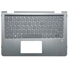 New For HP Pavilion X360 11-AD 11m-AD  Palmrest Keyboard Cover Upper  920401-001