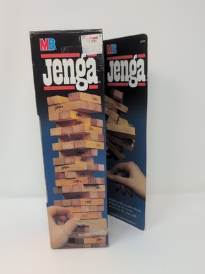 VINTAGE Original JENGA Classic Game 1986/Complete/MB Brand New Never Opened