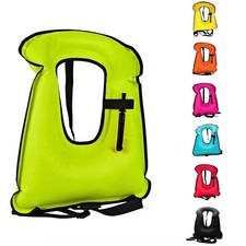 Swim Vest for Adults,Inflatable Buoyancy Vests-Portable Snorkel Vest for Divi...