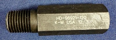 Harley-Davidson HD-96921-120 Essential Tools Oil Pressure Gauge Adapter (EN3)