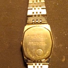 Timex 25 Women’s Vintage Mechanical Analog Roman Silver Bracelet Cushion 20mm