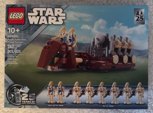 LEGO Star Wars Trade Federation Troop Carrier (40686) New, Sealed in box