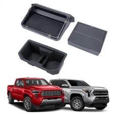 For Tacoma 2024-2025 Dashboard Storage Box+Center Console Organizer+Cup Holder