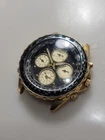 Vintage Seiko Flightmaster 7T34-6A09 Quartz Chronograph Men's Watch Running