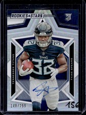 2023 Panini Rookies & Stars Tyjae Spears Signatures RC Longevity Auto #/299