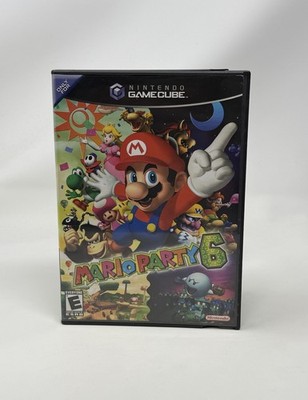 Mario Party 6 Nintendo GameCube Complete CIB + Inserts Pristine Disc