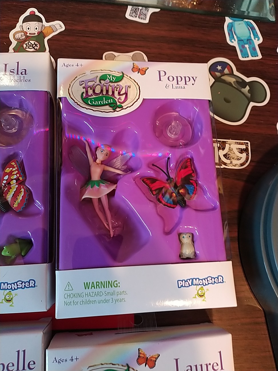 Play Monster 2016 My Fairy Garden Lot Of 4-Poppy Isla Laurel Bluebelle