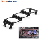 Triple 2'' 52mm Gauge Holder Pod Panel Standard Stereo Radio Slot Single Din
