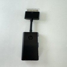 HP Ethernet VGA Dock Expansion Connector P/N 762738-002 Black Unused
