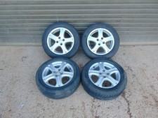 Toyota Yaris Alloy Wheels 06-09 4x100 Tyres 185/60/15 5 Spoke 15" 42611-YY160
