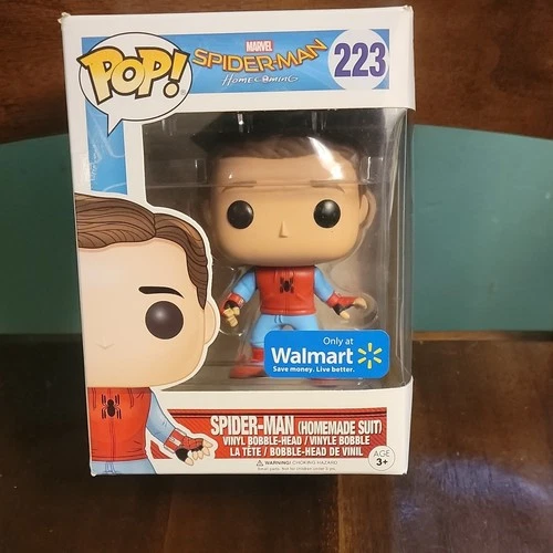 Funko Pop! Vinyl Marvel Spider-Man Homemade Suit #223 Walmart Exclusive