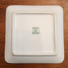 Dragonfly Tray Plate 5" Square Partylite Nature's Pillar Design — photo 3