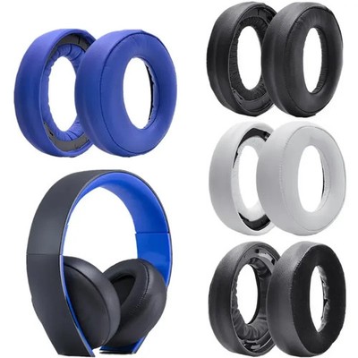 Replacement Earpads for Sony Gold Wireless PS3 PS4 7.1 CECHYA-0083 headphone