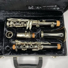 Vintage William Nuernberger American Artist Vintage Wood Clarinet - READ