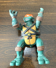 Black Belt Boxer Mike Ninja Action NO Nunchuck   TMNT   Vintage Playmates 1993