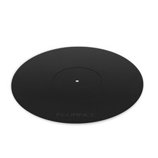 Fluance Turntable Platter Mat Rubber Black - Audiophile Grade