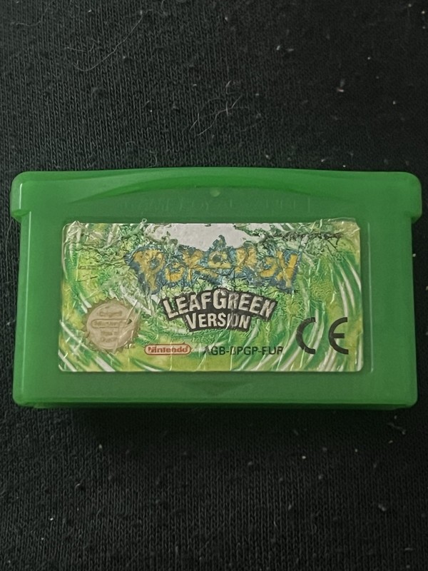 Pokémon LeafGreen Version Nintendo Game Boy Advance GBA PAL Cartridge Genuine