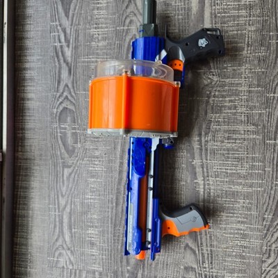 Nerf N-Strike Elite Rampage Blaster with 25 Dart Drum Magazine
