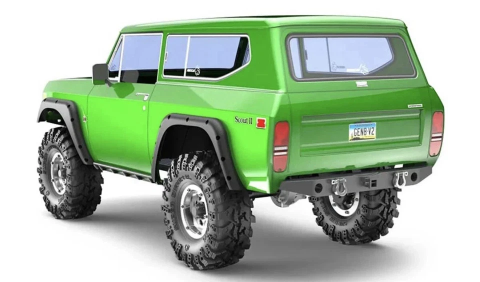 Open-Box/Redcat Gen8 V2 Scout II 1/10 4WD RTR Rock Crawler (Green) - Image 3 of 4