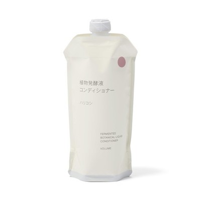 MUJI Plant-Based Fermented Liquid Conditioner for Hair Strength and Resilience
