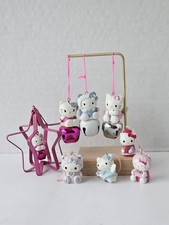 2007 Hello Kitty Sanrio 8 Piece Christmas Ornament Lot Used Christmas Collection