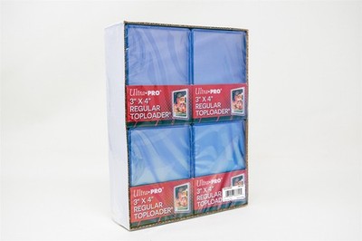 4x Ultra Pro 3  x 4  Clear Regular TOPLOADER 
