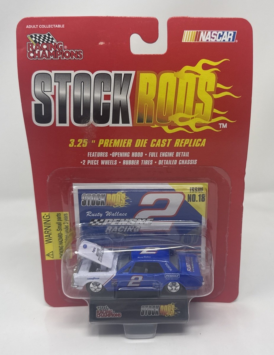 Racing Champions NASCAR Stock Rods #2 Rusty Wallace 1:64 Die Cast