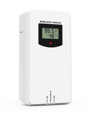 Remote Sensor Wireless for Weather Station Indoor Outdoor, Temperature & Humidit