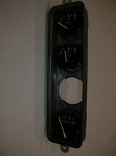 Cessna 150 Engine SW Gauge Cluster gauges and housing no oil temp gauge or probe