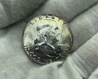 1955 *Bugs Bunny* Franklin Half Dollar ~ Gem BU Toned ~ 90% Silver D278