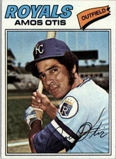 1977 Topps #290 Amos Otis - EX-MT