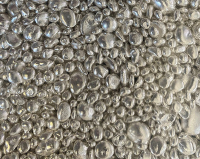 10 Gramm Silber-Granulat, Feingehalt 999,  10g,